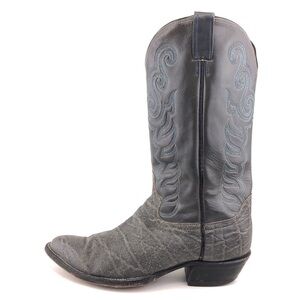Cowtown Blue Elephant Western Boots 10.5 D